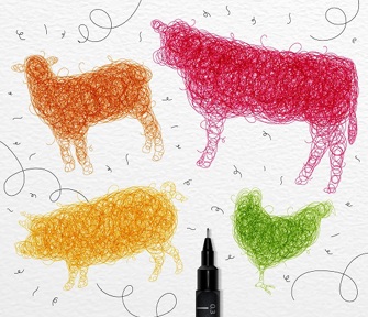 Animals Lines Cow C Full 540